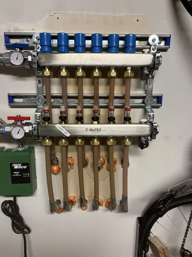 Plumber performing Water Heater Repair at a residential property in Brunswick